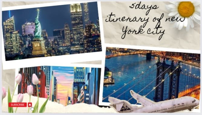 New York 5 days Itinerary