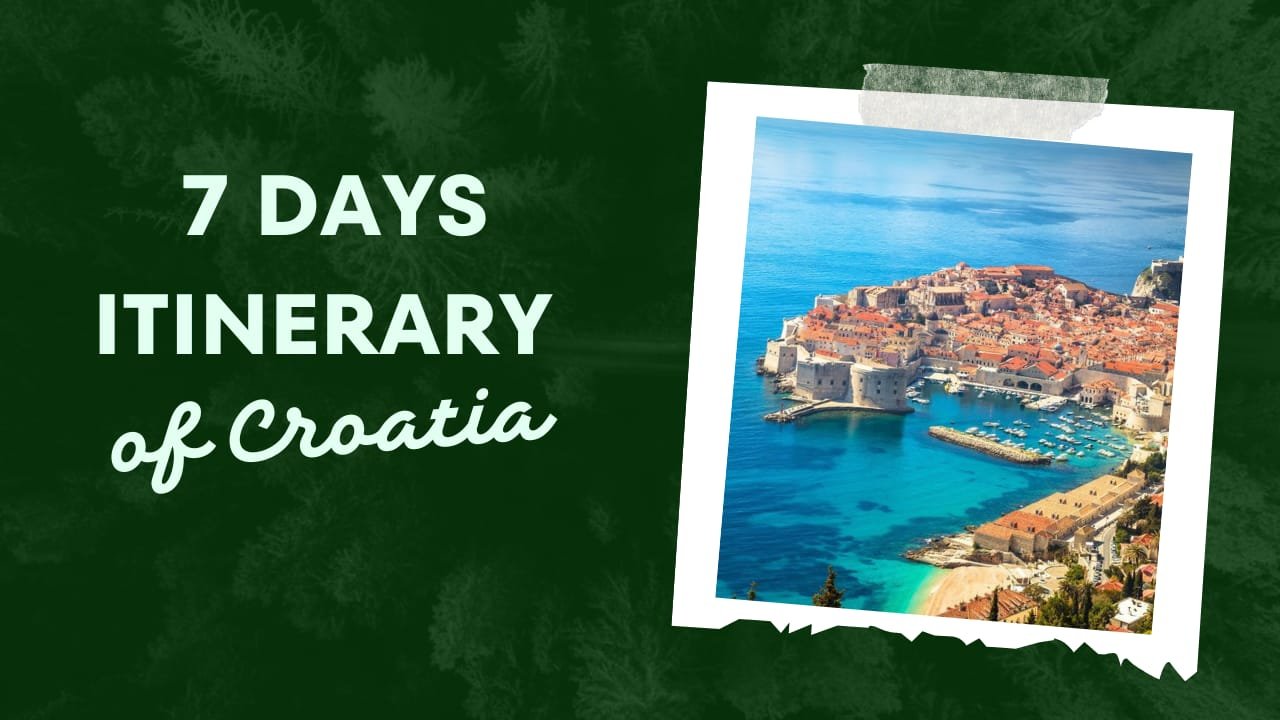 croatia itinerary