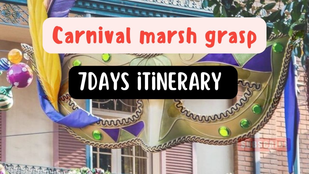 Carnival Marsh Gras Itinerary