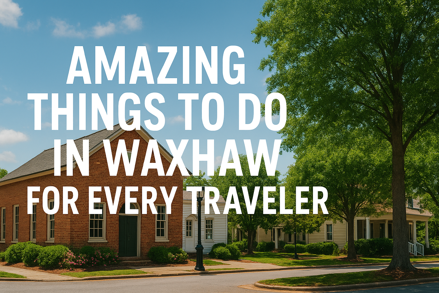 Things to Do in Waxhaw