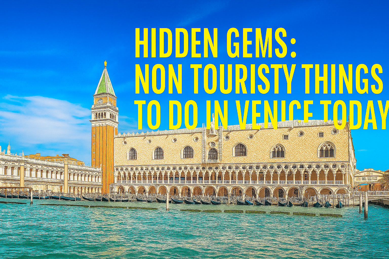 Non Touristy Things to Do in Venice